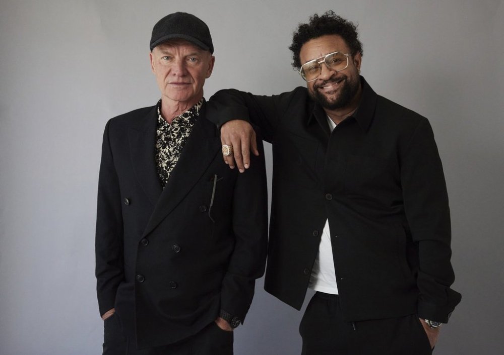 Sting, left, and Shaggy pose for a portrait on Tuesday, March 11, 2025, in New York. (Photo by Matt Licari/Invision/AP)