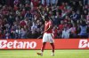 Nottingham Forest's Callum Hudson-Odoi celebrates scoring his side's opening goal during the English Premier League soccer match between Nottingham Forest and Manchester City at the City Ground stadium, in Nottingham, England, Saturday, March 8, 2025. (AP Photo/Rui Vieira)