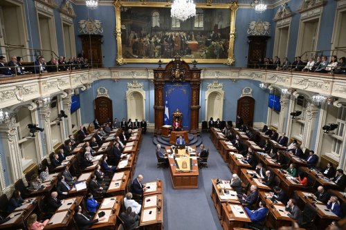 The Quebec government is creating a new committee to make recommendations on how to strengthen secularism in the province. View of the national assembly in Quebec City is shown on Wednesday, Nov. 30, 2022. THE CANADIAN PRESS/Jacques Boissinot