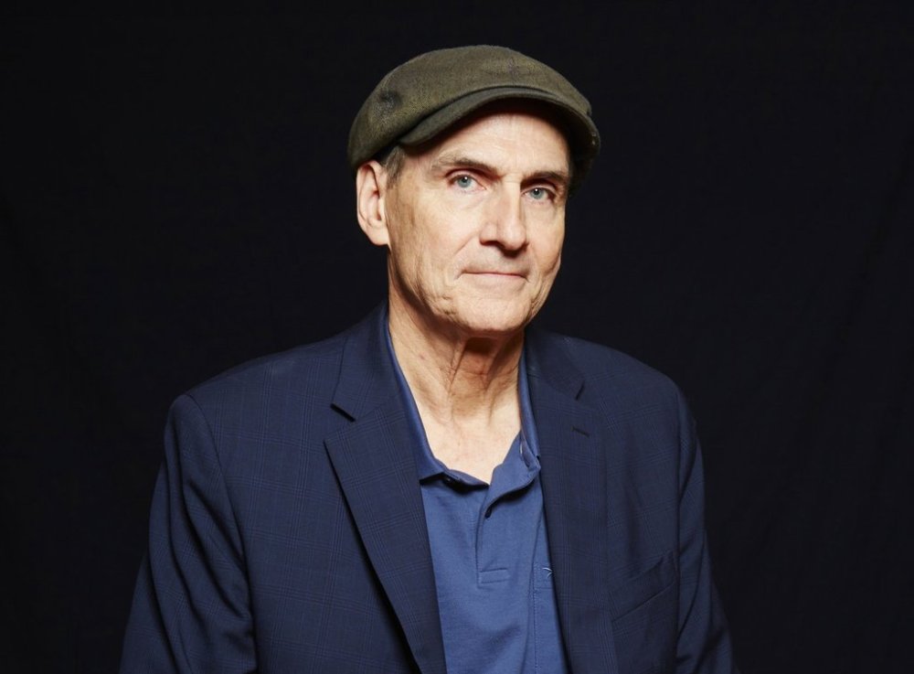 FILE - Singer-songwriter James Taylor appears during a portrait session in New York on May 13, 2015. (Photo by Dan Hallman/Invision/AP, File)