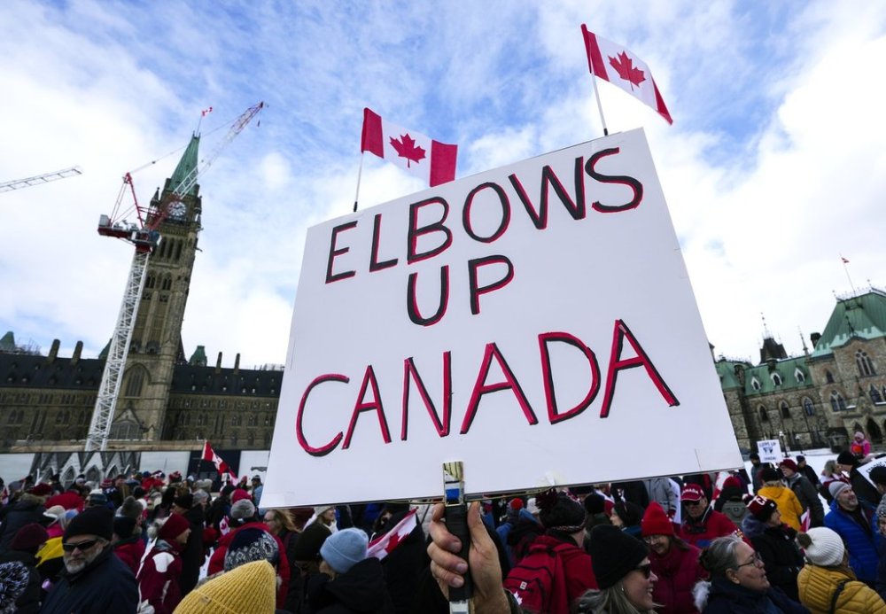 A participant holds an