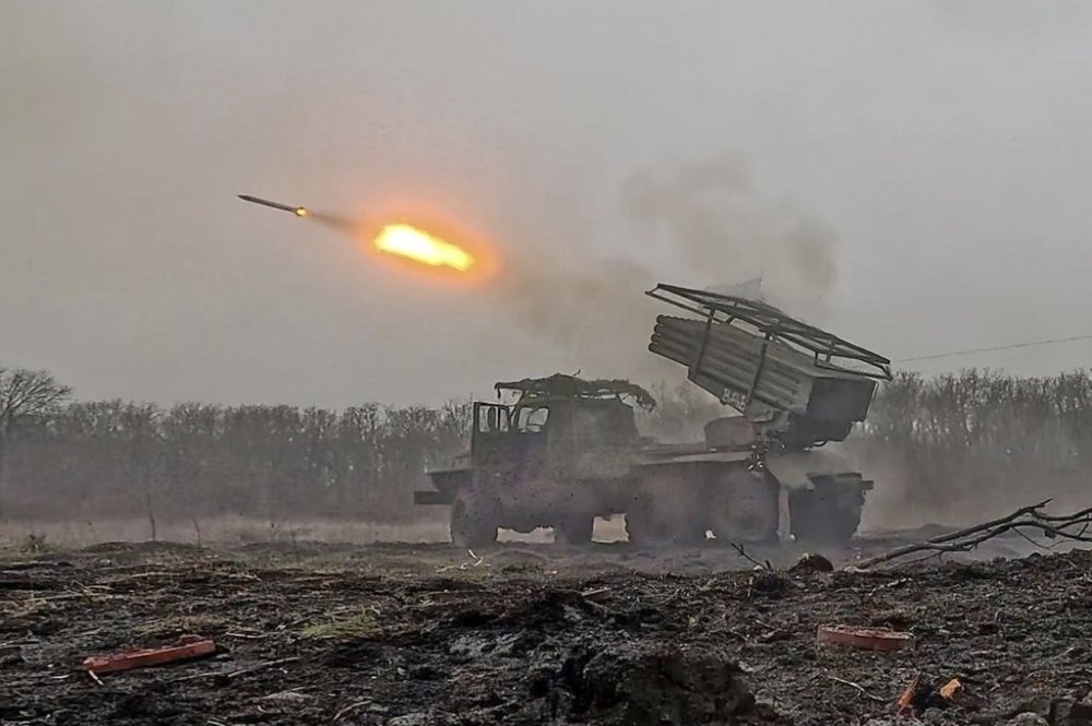 In this photo distributed by Russian Defense Ministry Press Service on Thursday, March 20, 2025, a Russian