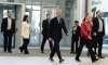Liberal Leader Mark Carney arrives at Maison de Radio-Canada to participate in television interviews, in Montreal on Thursday, April 3, 2025. THE CANADIAN PRESS/Christinne Muschi