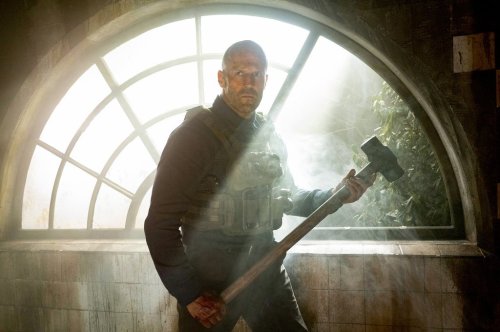 This image released by Amazon MGM Studios shows Jason Statham in a scene from 