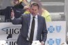 Vegas Golden Knights head coach Bruce Cassidy stands behind his bench during the third period of an NHL hockey game against the Pittsburgh Penguins in Pittsburgh, Tuesday, March 11, 2025. (AP Photo/Gene J. Puskar)