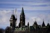 The Peace Tower on Parliament Hill is seen in Ottawa, Sunday, March 9, 2025. THE CANADIAN PRESS/Justin Tang