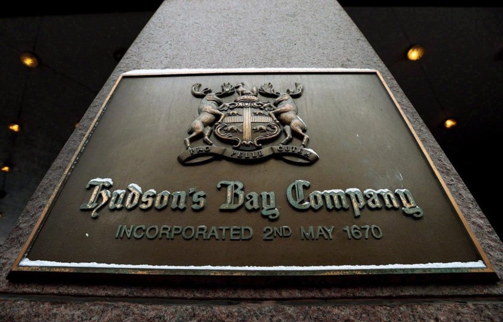A Hudson Bay Company store in Toronto is shown on Monday, Jan. 27, 2014. THE CANADIAN PRESS/Nathan Denette