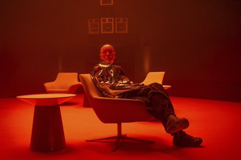 This image released by A24 shows John Malkovich in a scene from