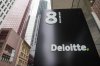 Deloitte signage is pictured in the financial district in Toronto on Friday, Sept. 8, 2023. THE CANADIAN PRESS/Andrew Lahodynskyj