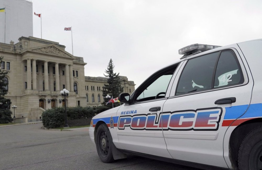 Regina police chief Farooq Sheikh says an officer accused of using internal databases to meet women undermined public trust with his actions. A Regina Police Service is shown in Regina on Wednesday, Oct. 22, 2014. THE CANADIAN PRESS/Michael Bell
