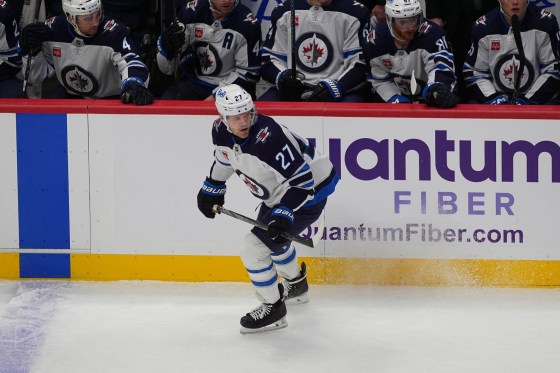 Nikolaj Ehlers believes the team needs more accountability. (David Zalubowski / The Associated Press files)