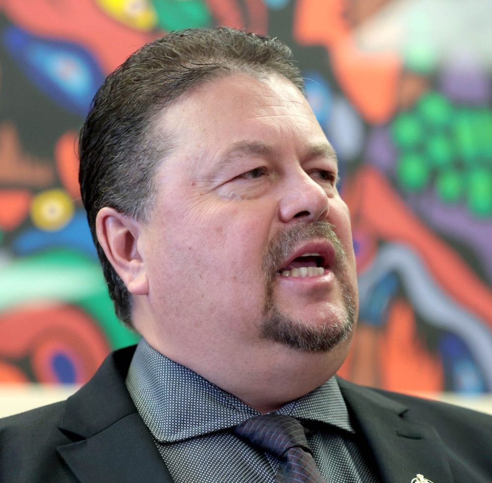 Ruth Bonneville / Free Press Files
Natural Resources Minister Ian Bushie: “We are not politicizing this in any way.”