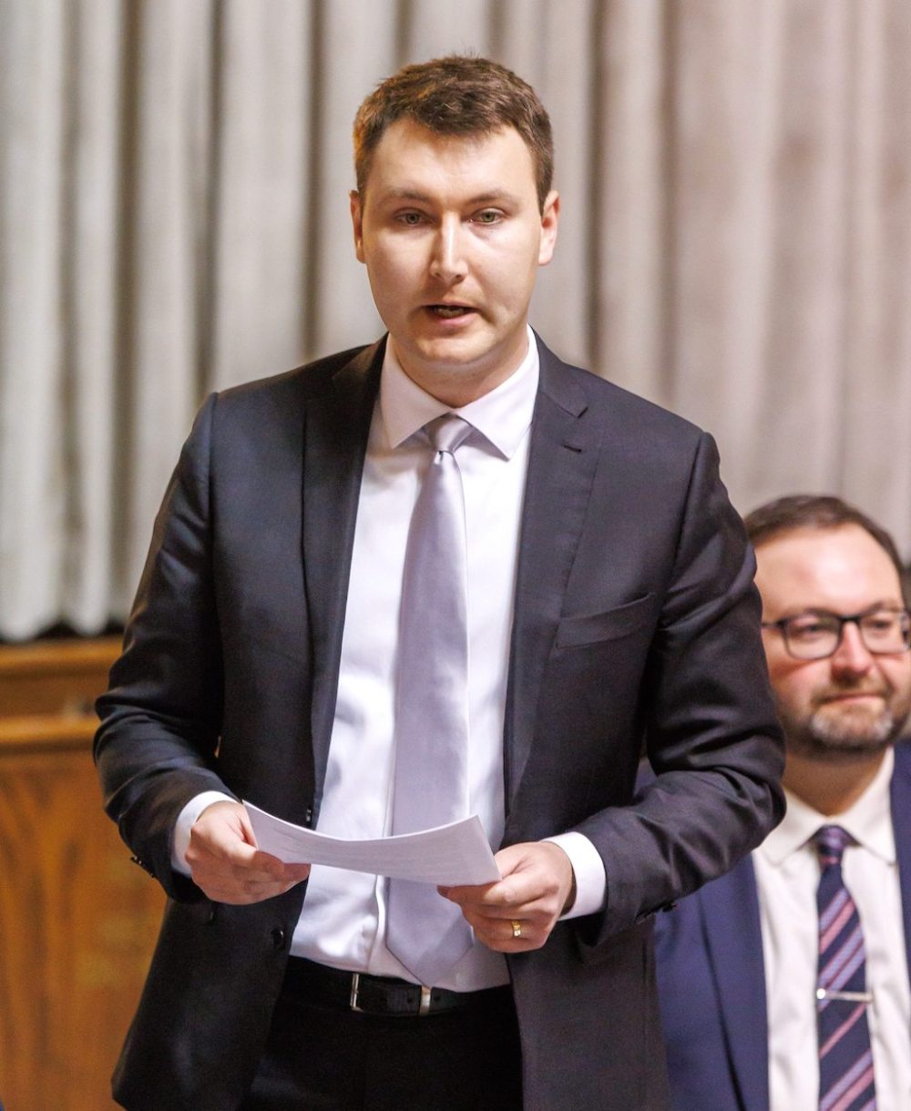 MIKE DEAL / FREE PRESS
                                Progressive Conservative MLA Josh Guenter.