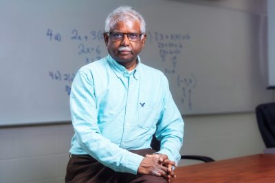 Selvin Peter, associate professor, at University College of the North.