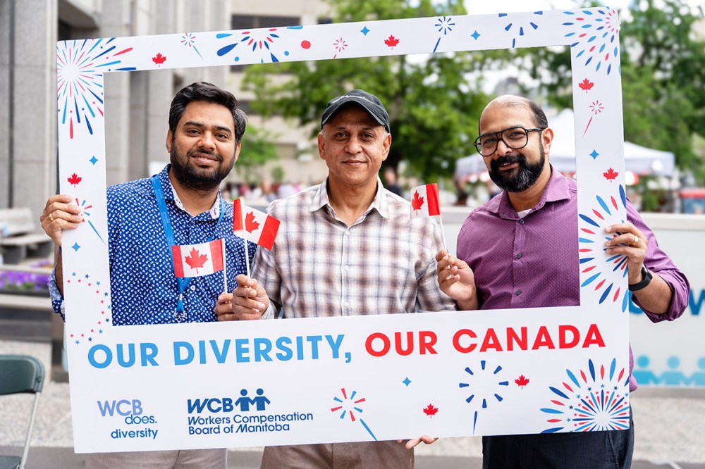 Workers Compensation Board of Manitoba celebrates the diversity of its staff and the community it operates in.