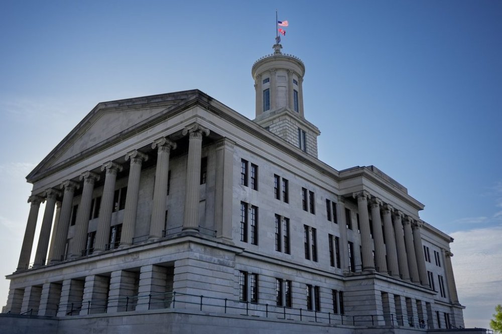 FILE - The Tennessee state Capitol is seen Tuesday, April 23, 2024, in Nashville, Tenn. (AP Photo/George Walker IV, File)