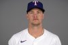 FILE - This is a 2025 photo of third baseman Josh Jung of the Texas Rangers baseball team. This image reflects the Texas Rangers' active roster as of Wednesday, Feb. 19, 2025, when this image was taken in Surprise, Ariz. (AP Photo/Carolyn Kaster, File)
