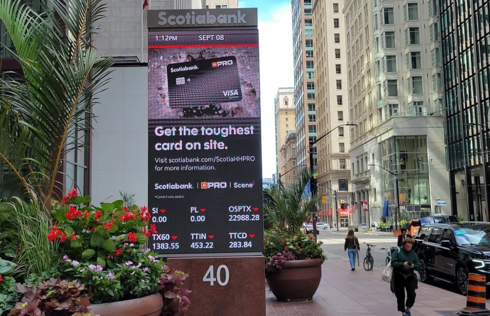 The Bay Street financial district of Toronto is shown on Sunday, Sept. 8, 2024. THE CANADIAN PRESS/Doug Ives