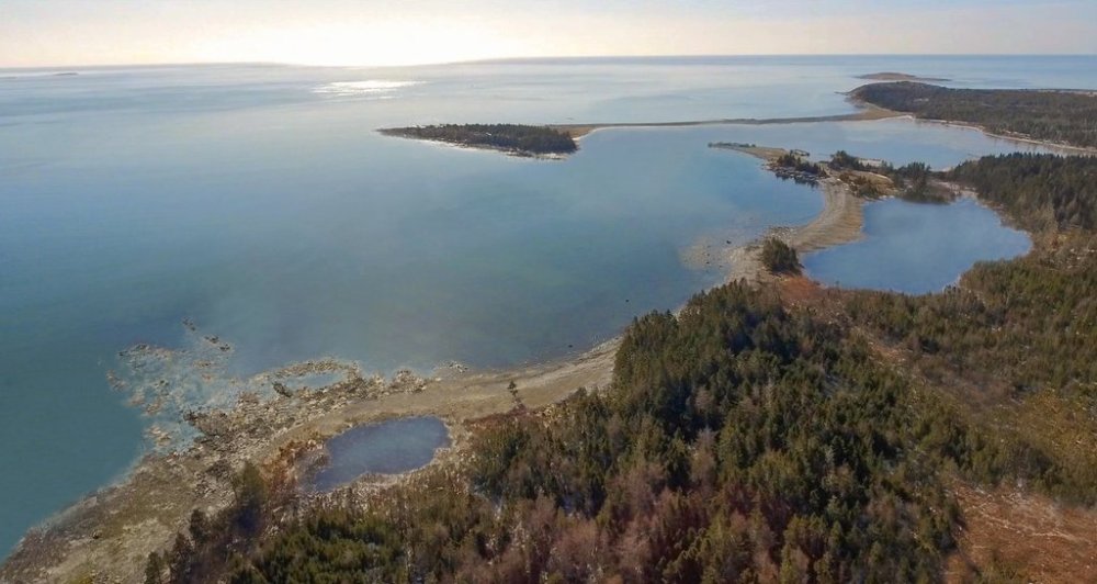 The site for a proposed whale sanctuary is seen in an area near Wine Harbour, N.S., in an undated handout photo. THE CANADIAN PRESS/HO-Whale Sanctuary Project. *MANDATORY CREDIT*