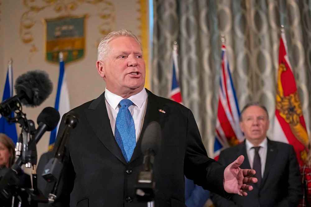 Ontario Premier Doug Ford ended the province’s $100 million contract with Starlink earlier this month. The contract was to service remote areas. Now, Rock Networks, an Ottawa-based communication systems integrator, is hoping to fill the void. (Ben Curtis / The Canadian Press files)