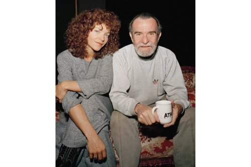 FILE - Actress Amy Irving sits with actor-director-playwright Athol Fugard during rehearsals of the play 
