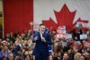 Conservative Leader Pierre Poilievre speaks during a rally in Borden-Carleton, P.E.I., on April 1, 2025. THE CANADIAN PRESS/Nathan Rochford