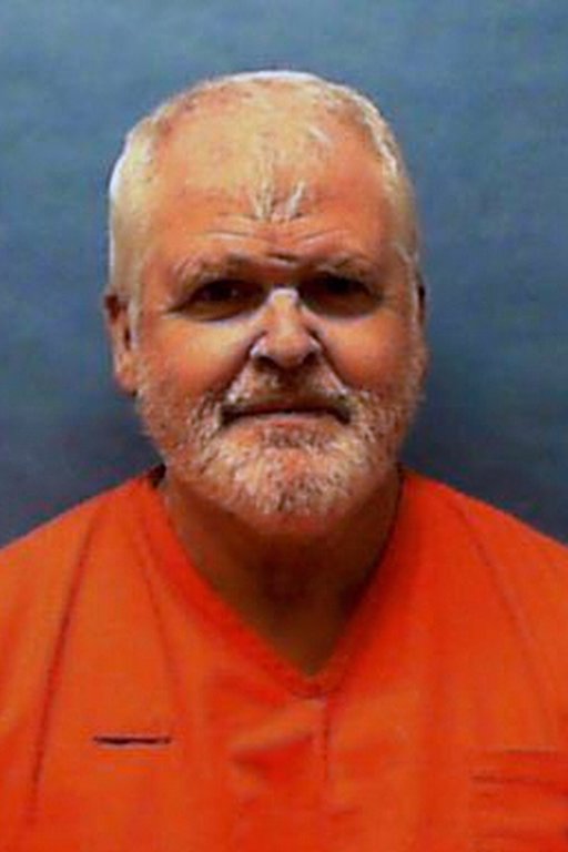 This photo provided by Florida Department of Corrections shows Jeffrey Hutchinson. (Florida Department of Corrections via AP)