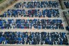 Opel cars are parked on the ground of the Opel car factory in Ruesselsheim near Frankfurt, Germany, Thursday, March 27, 2025. (AP Photo/Michael Probst)