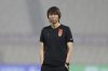 FILE - China's head coach Li Tie attends the World Cup 2022 group B qualifying soccer match between China and Vietnam at Sharjah stadium in Sharjah, United Arab Emirates, Thursday, Oct. 7, 2021. (AP Photo/Kamran Jebreili, File)