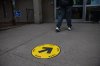 Elections Canada signage is seen at an advance polling location in Toronto on Friday, April 18, 2025.THE CANADIAN PRESS/Laura Proctor