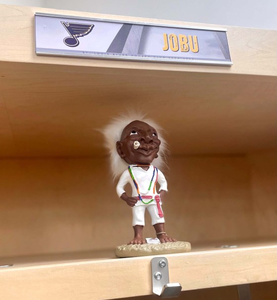 Pedro Cerrano would pray to Jobu before games in the movie Major League. (Mike McIntryre / Free Press)
