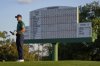 Jordan Spieth waits to play on the 18th hole during the second round at the Masters golf tournament, Friday, April 11, 2025, in Augusta, Ga. (AP Photo/Ashley Landis)