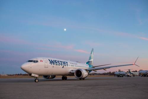 BROOK JONES/FREE PRESS FILE
                                WestJet flew 13 less flights from Winnipeg to the U.S. in March compared to March 2024, per data from Cirium, an aviation analytics company.