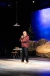 MIKAELA MACKENZIE / FREE PRESS
                                Métis playwright-actor Keith Barker says he was raised around a dinner table filled with storytellers.
