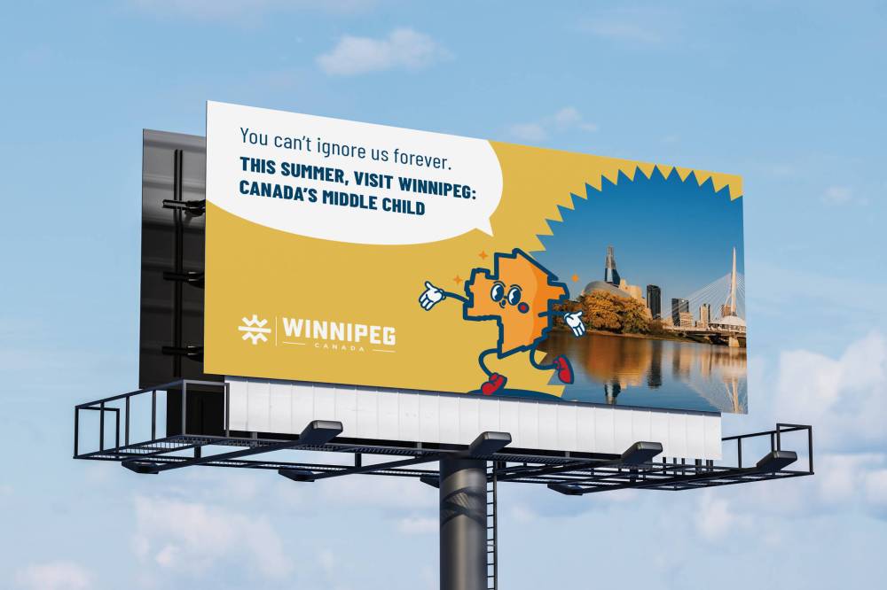 SUPPLIED
An April Fools' joke has turned into a real marketing campaign for Tourism Winnipeg.