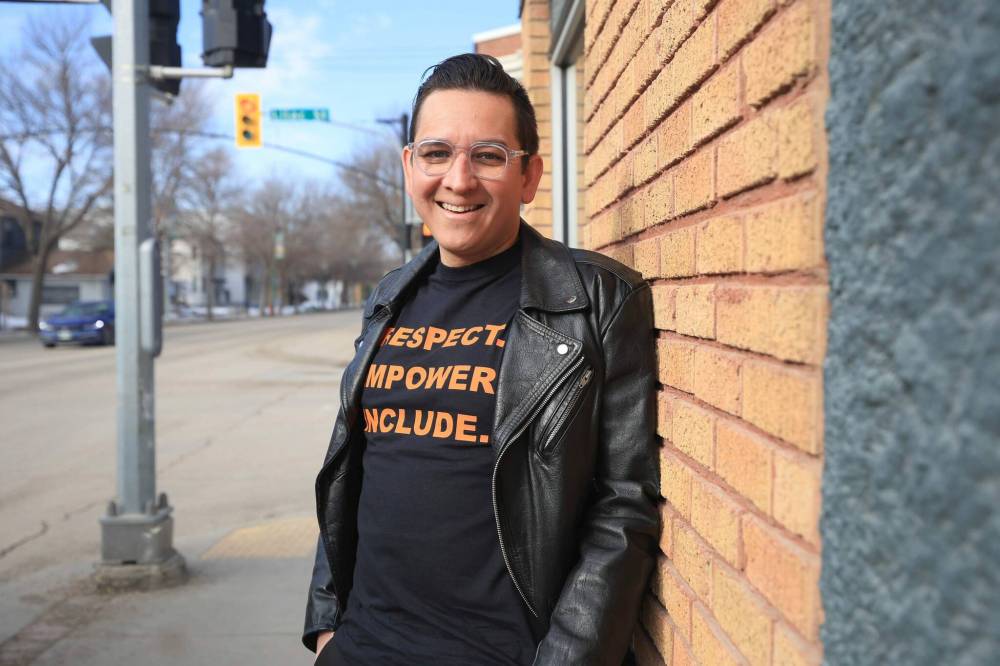 RUTH BONNEVILLE / FREE PRESS FILES
NDP candidate for Winnipeg South Centre, Jorge Requena Ramos