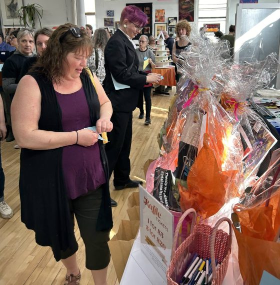 In addition to supporting MAWA and acquiring art, Over the Top Art Auction participants can also enjoy cupcakes and bid on raffle baskets. (Supplied)