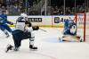 Jeff Le / THE ASSOCIATED PRESS FILES
                                Winnipeg Jets winger Nikolaj Ehlers (left) scores a goal against St. Louis Blues goaltender Joel Hofer the last time the two Central Division teams clashed in February.