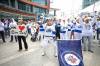 Ruth Bonneville / Free Press
                                Local - Winnipeg Whiteout kickoff Big crowds showed up in their white attire and some in costume to celebrate the Winnipeg JETS Whiteout parties officially kick off in True North Square’s plaza Tuesday. A public and media event with live music unveiled details about the 2025 Winnipeg Whiteout Street Parties Tuesday. April 8th 2025