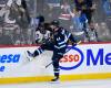 FRED GREENSLADE / THE CANADIAN PRESS FILES
                                Winnipeg Jets’ Josh Morrissey (44) celebrates his goal against the Columbus Blue Jackets during the second period of NHL action in Winnipeg on Tuesday January 9, 2024.