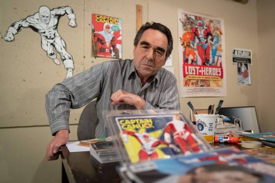 Richard Comely is the creator of Captain Canuck comics.