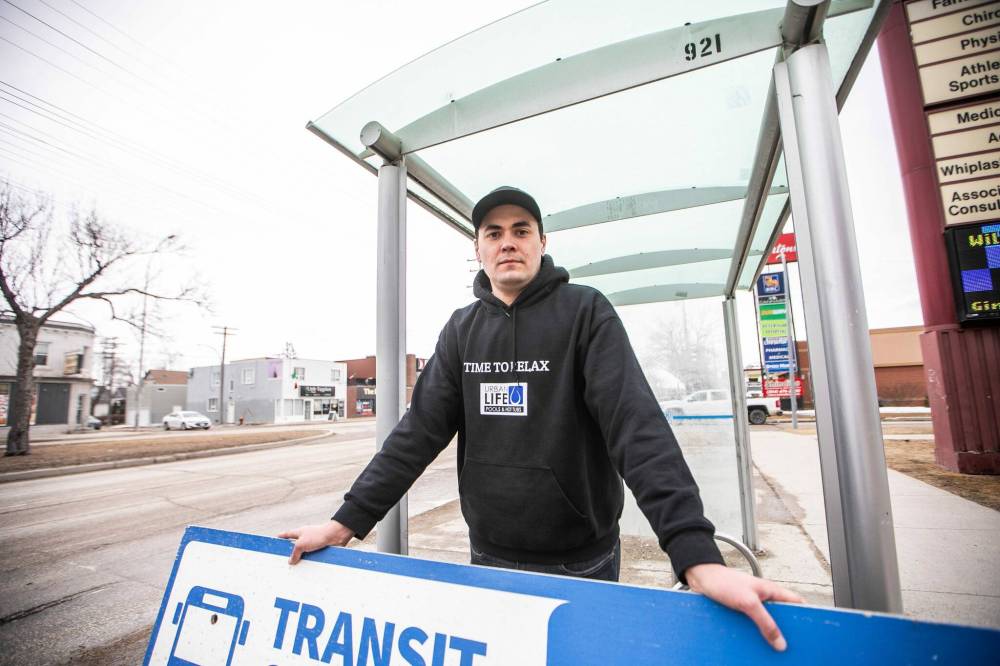 MIKAELA MACKENZIE / FREE PRESS
Ben Poggemiller has safety concerns about his 11-year-old daughter riding public transit instead of a charter bus.