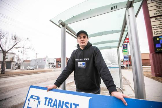 Ben Poggemiller has safety concerns about his 11-year-old daughter riding public transit instead of a charter bus. (Mikaela MacKenzie / Free Press)