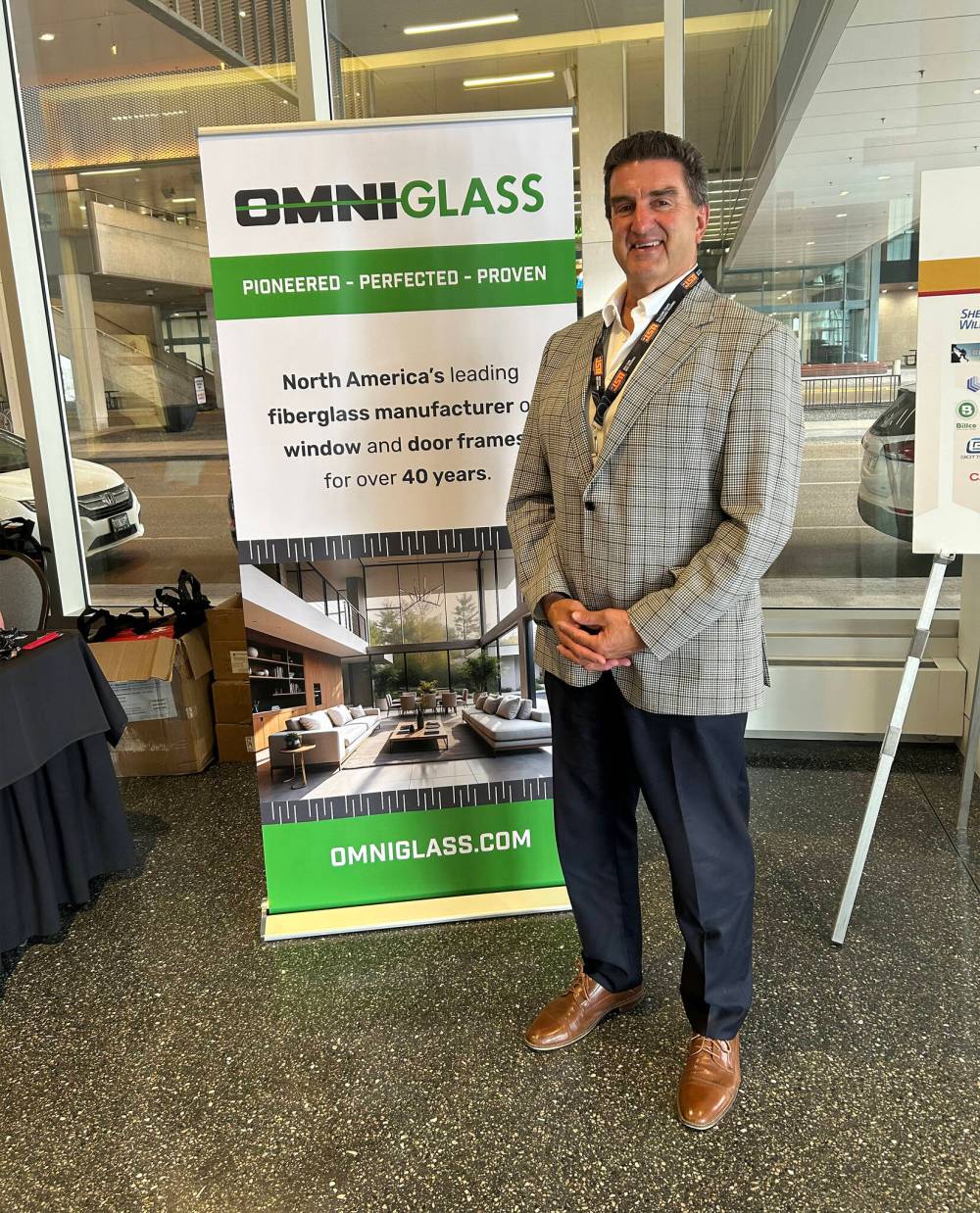 MARTIN CASH / FREE PRESS
                                John Zadro, president of Omniglass.