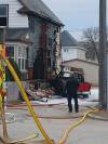 Patrick Broughton photo
                                The house on Home Street caught fire and suffered significant damage on Friday.