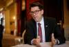 JOHN WOODS / FREE PRESS
                                ‘Our doors are wide open,’ German Ambassador Matthias Lüttenberg (pictured at the Manitoba Club in Winnipeg on Monday) says of his nation looking beyond the United States — and its tariffs — in its trade agreements.
