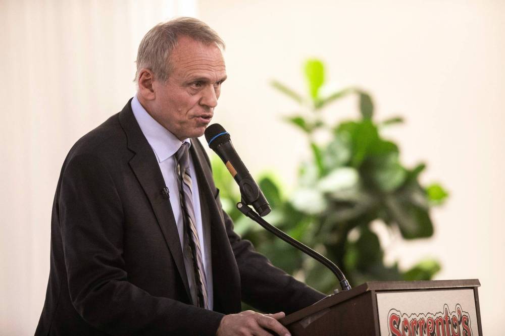 MIKAELA MACKENZIE / FREE PRESS FILES
Wally Daudrich received more votes but fewer points than Obby Khan under the PC’s new leadership election system.