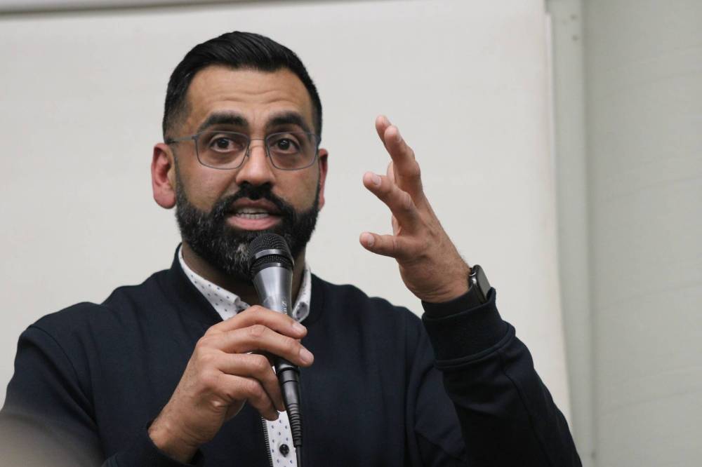 GREG VANDERMEULEN / THE CARILLON FILES
PC Party leader Obby Khan’s support came mostly from urban constituencies that the party needs to win to form government.