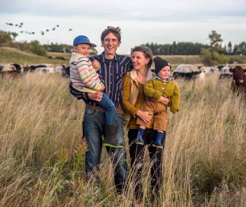Supplied
                                Troy Stozek and Michelle Schram, with their children Sydney and Sasha.