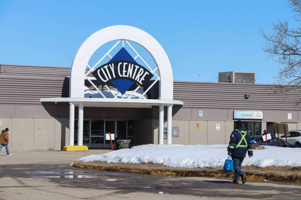 Brett Nicholls / Free Press
The City Centre mall in Thompson recently started playing loud opera music from its loudspeakers to discourage loiterers.